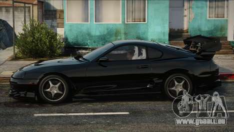 Toyota Supra A80 Black pour GTA San Andreas