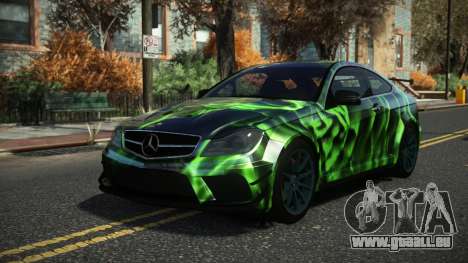 Mercedes-Benz C63 AMG Hugrax S8 pour GTA 4