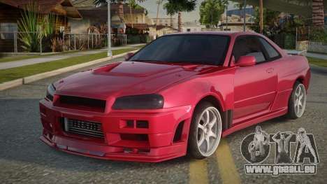 Nissan Skyline R34 WBR für GTA San Andreas