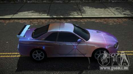 Nissan Skyline R34 Drujo S8 pour GTA 4