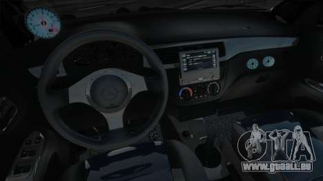 Mitsubishi Lancer VI Blek Version pour GTA San Andreas
