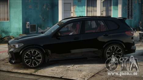 BMW X5M 2020 Blek pour GTA San Andreas