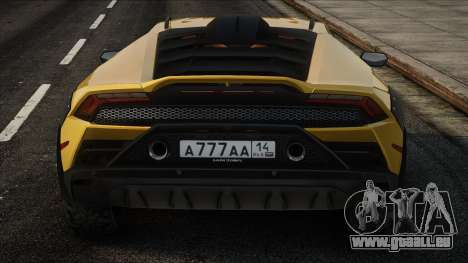 Lamborghini Huracan Sterrato Yellow pour GTA San Andreas