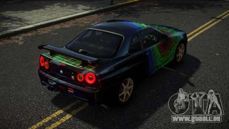 Nissan Skyline R34 Nazuxy S6 für GTA 4