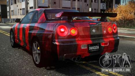 Nissan Skyline R34 Cusvar S12 für GTA 4