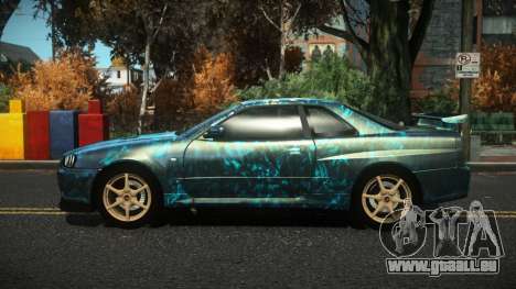 Nissan Skyline R34 Nazuxy S3 für GTA 4
