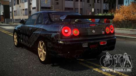 Nissan Skyline R34 Nazuxy S2 für GTA 4