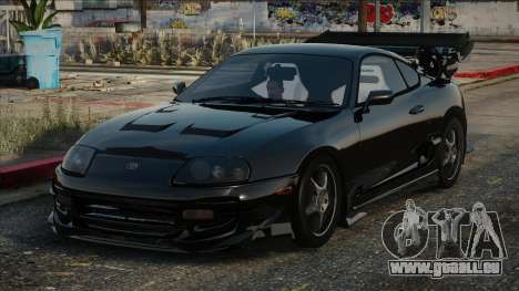 Toyota Supra A80 Black pour GTA San Andreas