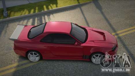 Nissan Skyline R34 WBR für GTA San Andreas