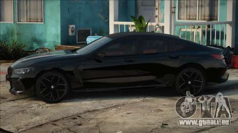 BMW M8 Competition Gran Coupe Black für GTA San Andreas