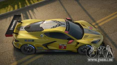 Chevrolet Corvette C8R JP für GTA San Andreas