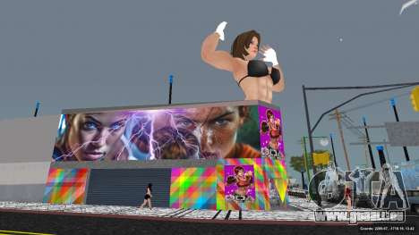 Nouvel extérieur de la salle de sport pour GTA San Andreas