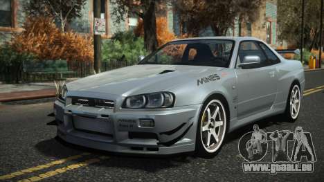 Nissan Skyline R34 Vazeke für GTA 4