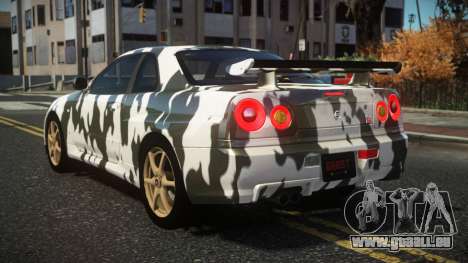 Nissan Skyline R34 Nazuxy S14 für GTA 4
