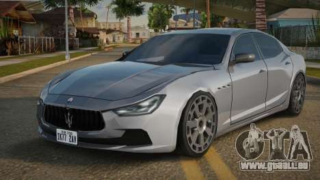 Maserati Ghibli Q4 für GTA San Andreas
