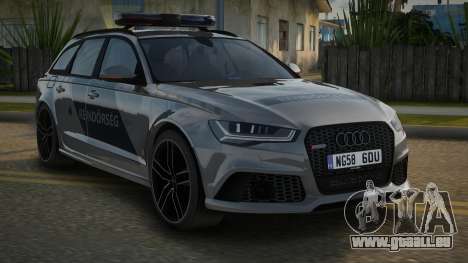 Audi RS6 PDSA für GTA San Andreas