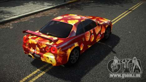 Nissan Skyline R34 Cusvar S3 pour GTA 4