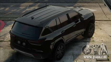 Lexus LX500D Black für GTA San Andreas