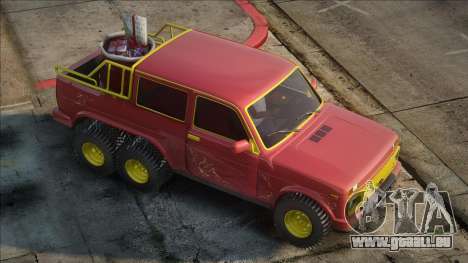 Lada Niva 6x6 New Year pour GTA San Andreas