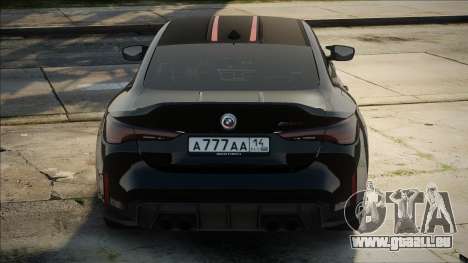 BMW M4 CSL Black pour GTA San Andreas