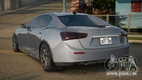 Maserati Ghibli Q4 für GTA San Andreas