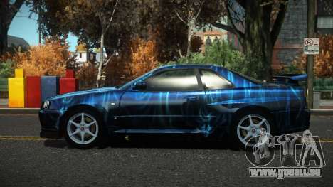 Nissan Skyline R34 Drujo S2 pour GTA 4