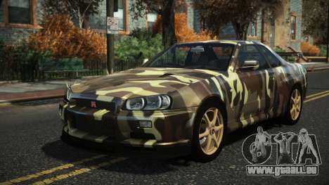 Nissan Skyline R34 Nazuxy S9 für GTA 4