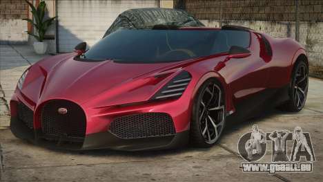 Bugatti Mistral Red pour GTA San Andreas