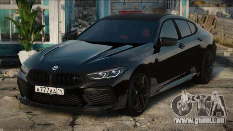 BMW M8 Competition Gran Coupe Black für GTA San Andreas