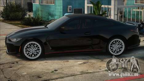BMW M4 CSL Black pour GTA San Andreas