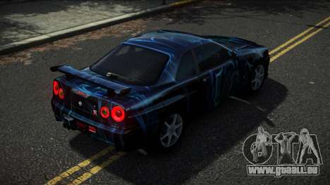 Nissan Skyline R34 Drujo S2 pour GTA 4