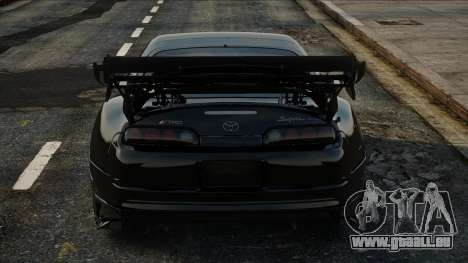 Toyota Supra A80 Black pour GTA San Andreas