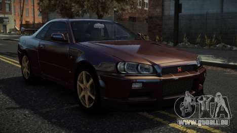 Nissan Skyline R34 Nazuxy pour GTA 4