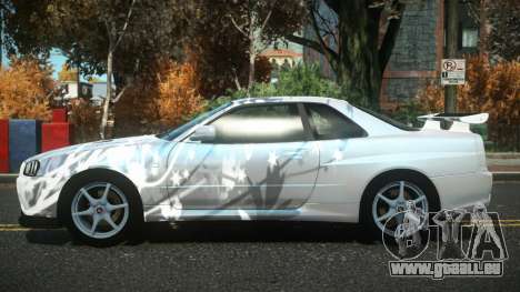 Nissan Skyline R34 Drujo S12 pour GTA 4