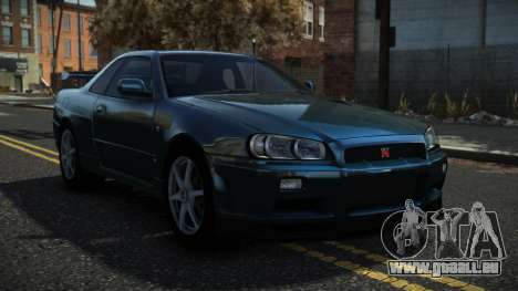 Nissan Skyline R34 Drujo für GTA 4