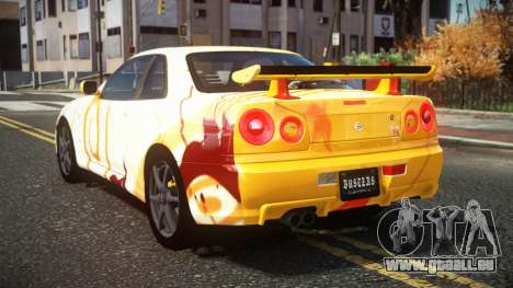 Nissan Skyline R34 Cusvar S11 für GTA 4