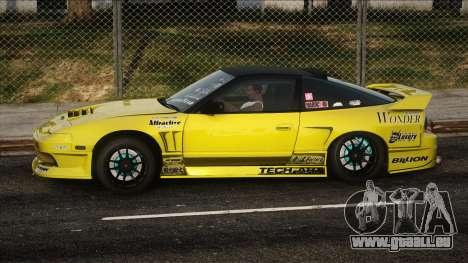 Nissan SX Yellow für GTA San Andreas
