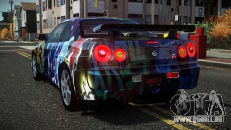 Nissan Skyline R34 Drujo S3 pour GTA 4