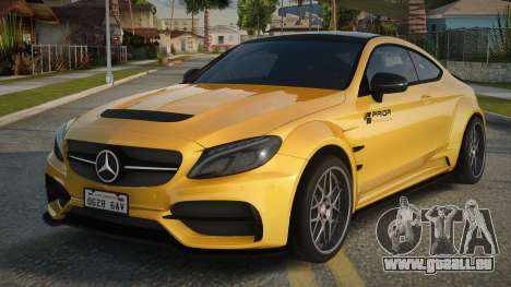 Mercedes-Benz C63 AMG F-Sport pour GTA San Andreas