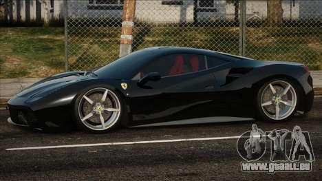 Ferrari 488 GTB Black pour GTA San Andreas