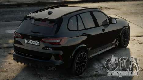 BMW X5M 2020 Blek pour GTA San Andreas