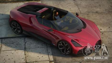 Bugatti Mistral Red pour GTA San Andreas