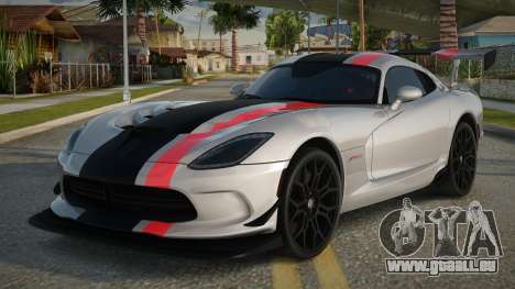 Dodge Viper GTS V1.2 pour GTA San Andreas