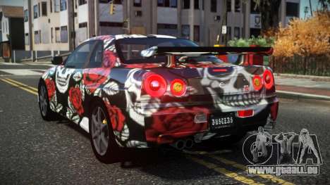 Nissan Skyline R34 Cusvar S2 pour GTA 4