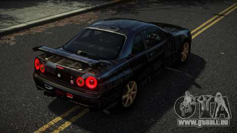 Nissan Skyline R34 Nazuxy S2 für GTA 4