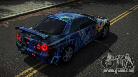 Nissan Skyline R34 Drujo S3 pour GTA 4