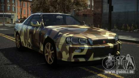 Nissan Skyline R34 Nazuxy S9 für GTA 4