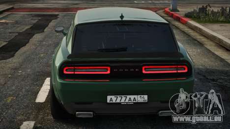 Dodge Challenger SRT Greem pour GTA San Andreas