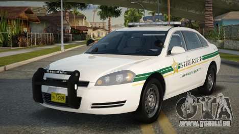 2012 Chevrolet Impala OCSO pour GTA San Andreas