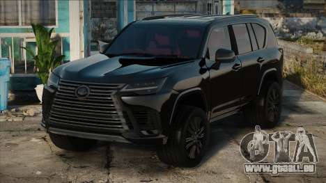 Lexus LX500D Black für GTA San Andreas